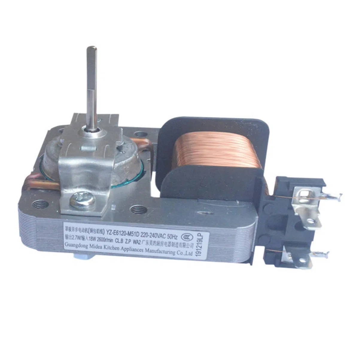 Eficiente motor de refrigeración de microondas, evaporador, ventilador de repuesto para horno, ventilador de horno, pieza de reparación de electrodomésticos
