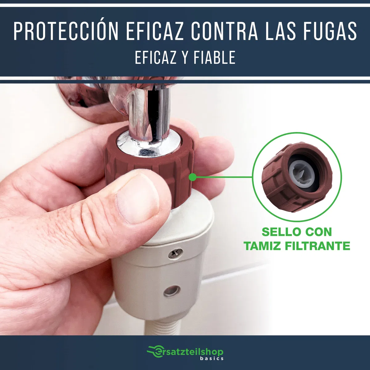 Manguera de entrada de seguridad de 1,5 metros, manguera Aquastop para lavadoras y lavavajillas/lavadoras de ersatzteilshop basics