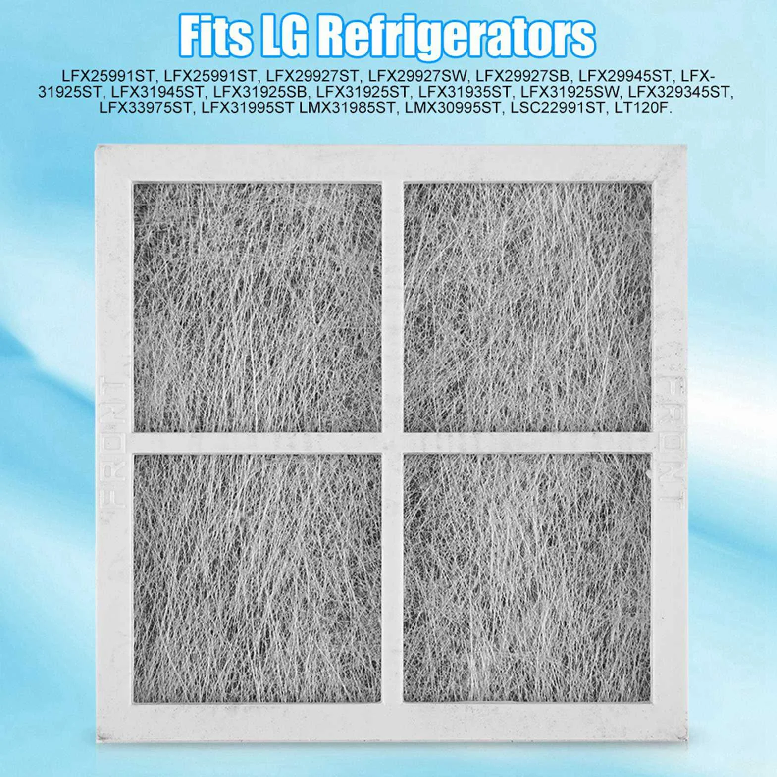 Dioche 3 juegos de filtros de aire de reemplazo para refrigeradores lt120f elite 469918