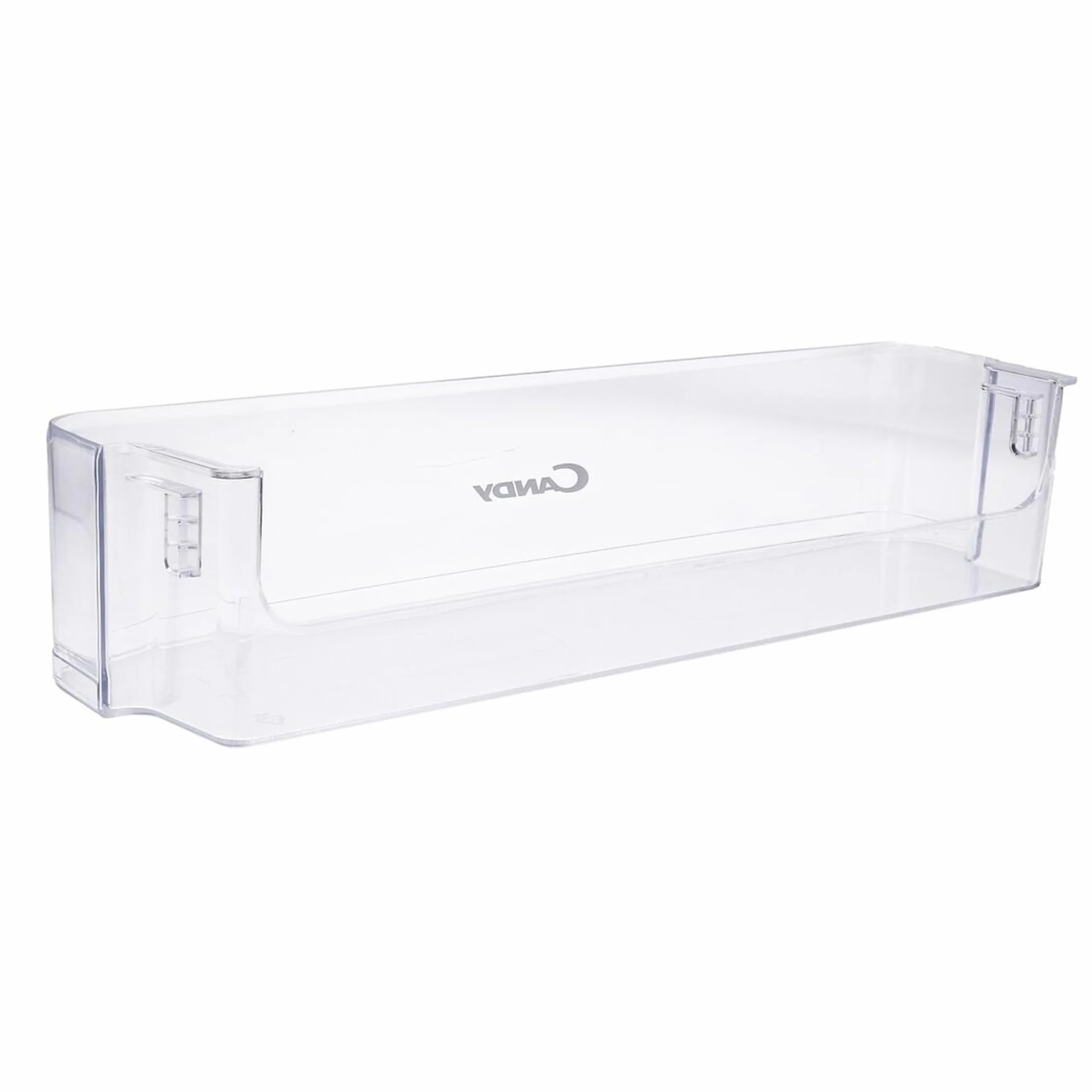 CANDY 43008331 Estante para Alimentos y Botellas del frigorífico, plástico, Accesorio Original, diseño Funcional, fácil de Instalar, 9.40x46.10x16.60 cm