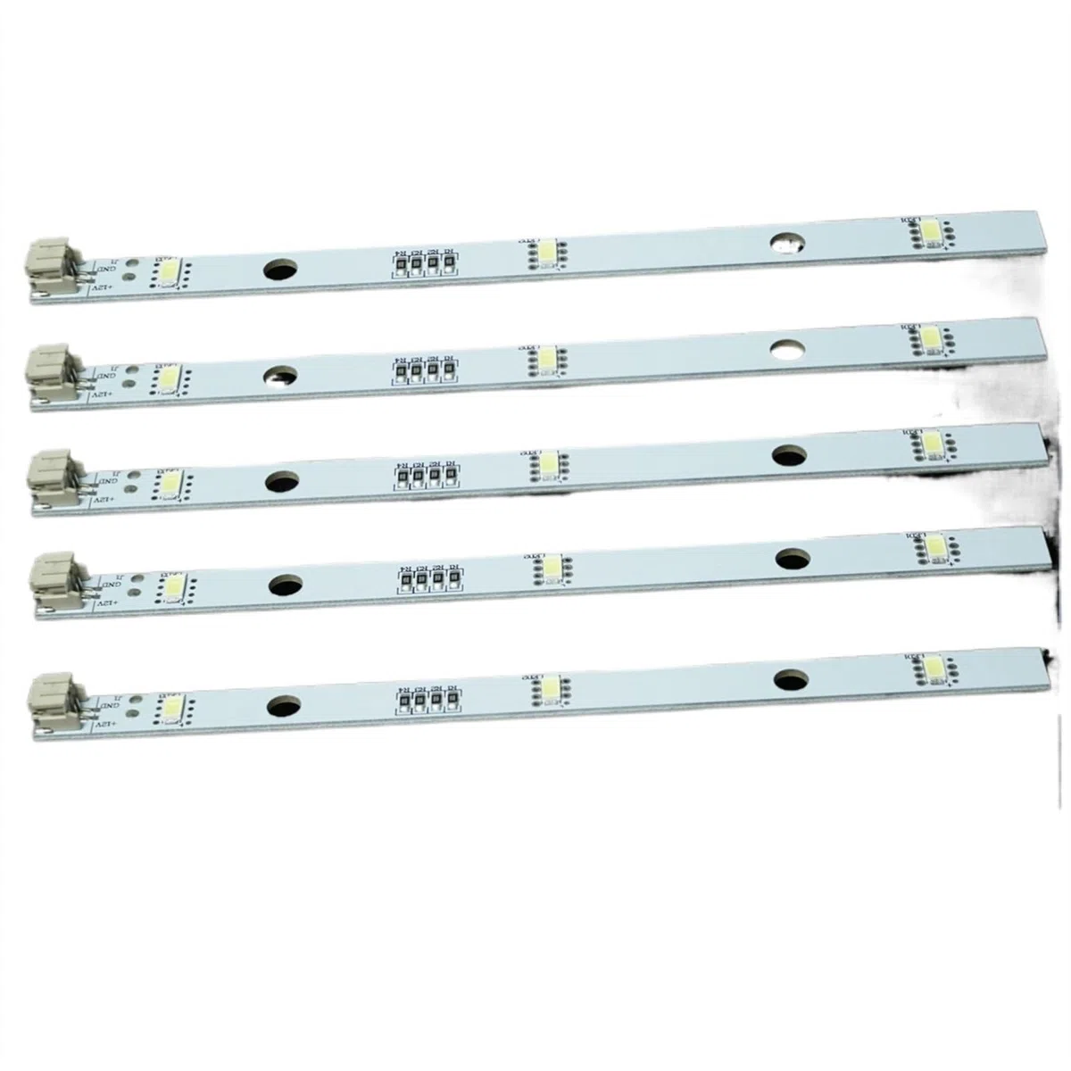 Tira de Luces LED for congelador, 5/10/50/100 Uds., Compatible for BCD-518WT BCD-630WT E349766 MDDZ-162A 1629348 DC12V 2W HCDM415LC (Size : 5PCS)