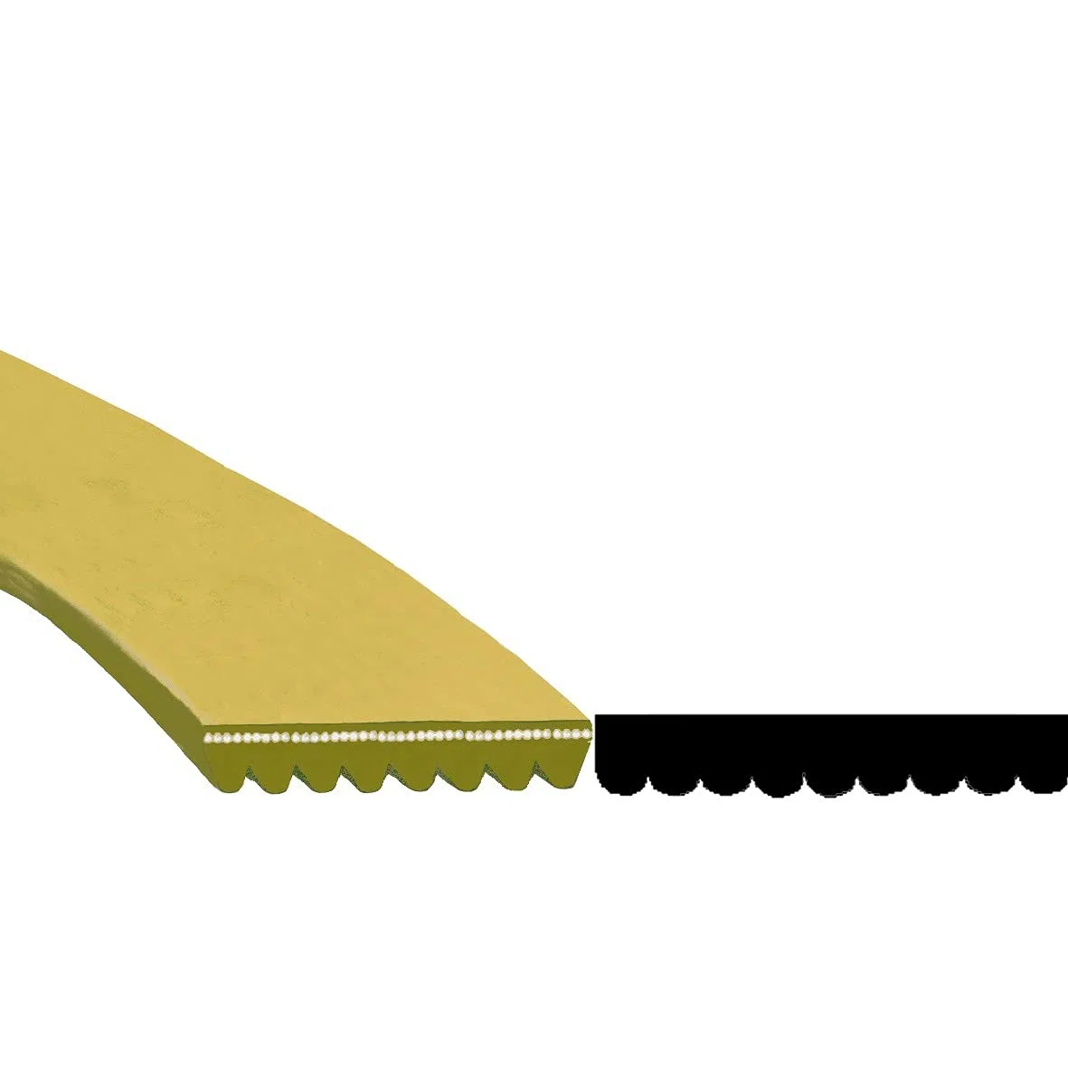Hutchinson 1967 PH 9 E - Correa acanalada para secadora compatible con Arcelik Beko 2953240200