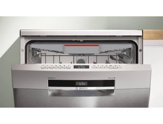 Bosch SMS6ZCI11F, Serie 6, Lavavajillas 60 cm, Posición libre, Acero pulido antihuellas