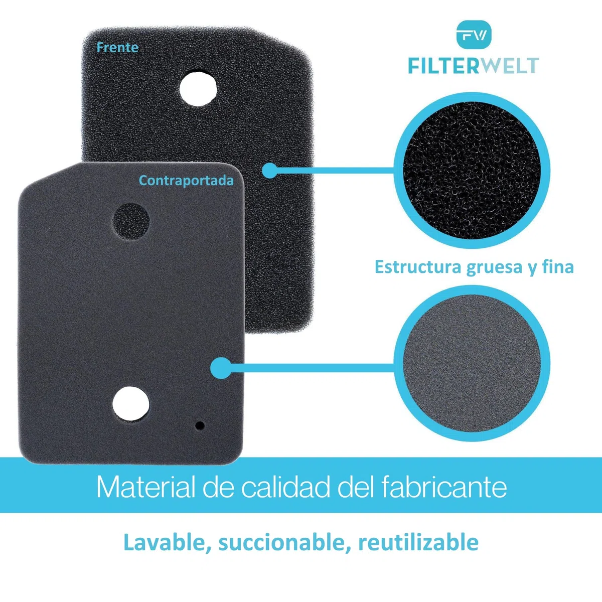 Juego de 2 filtros compatible con secadora Miele T1 9164761 secadora con bomba de calor Thin Thick-fine | 207 x 157 x 30mm | esponja filtro estera secadora condensador filtro de pelusa filtro