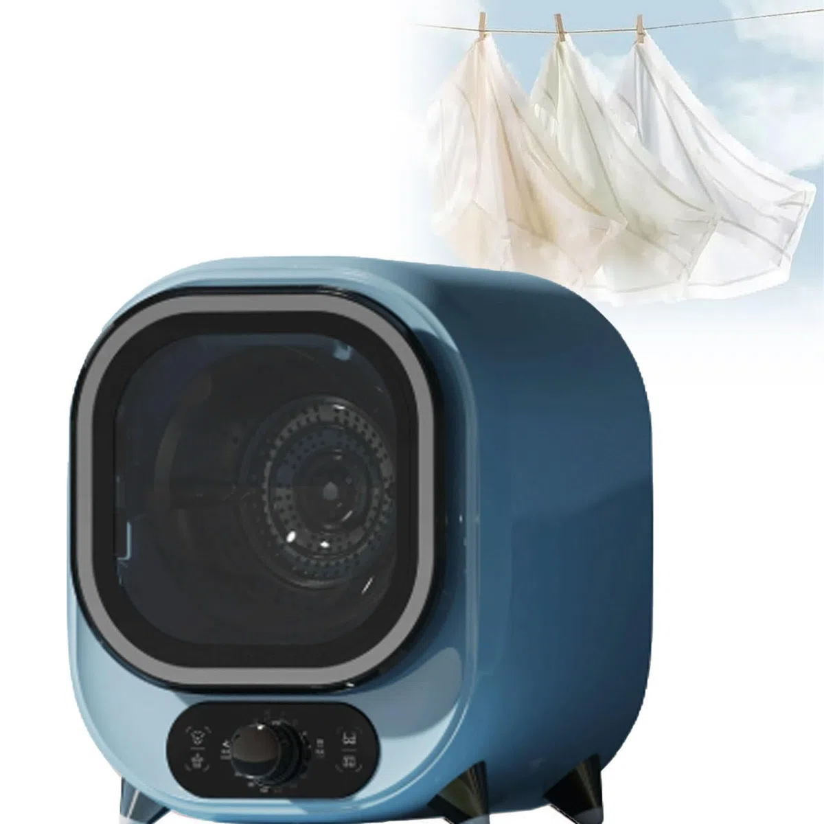 Secadora de condensación compacta de 5 kg ElegantBlue
