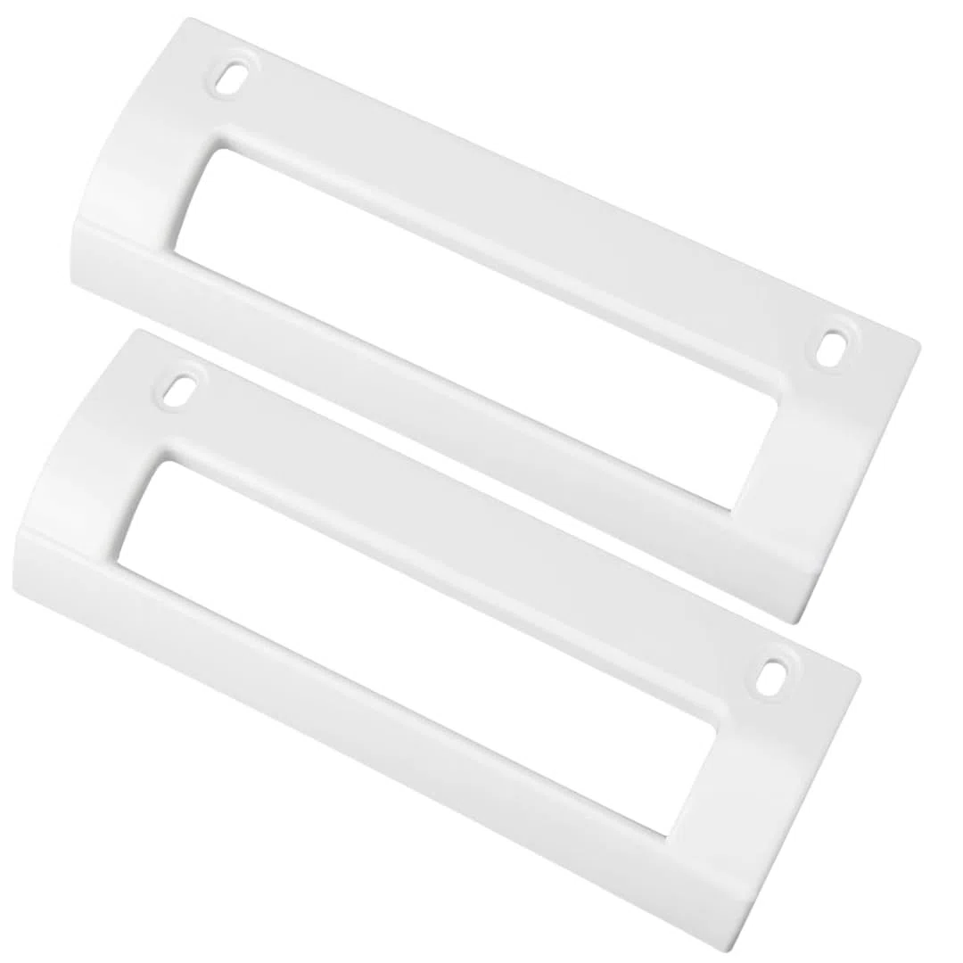 ALGOMAS® 2 Tiradores de frigorífico adaptable a Balay, Bosch. LG, Lynx, Crolls | Distancia entre tornillos 16cm | 93613 | 00093613