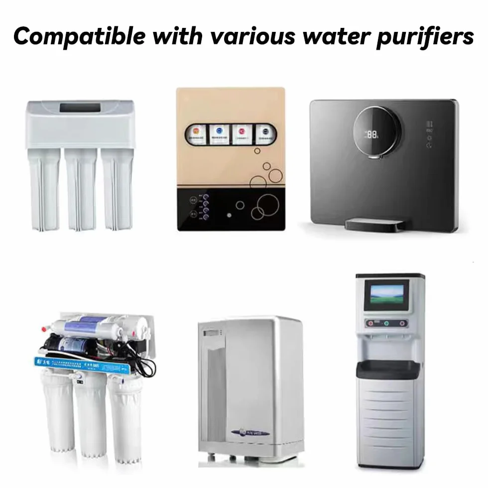 Kit de Frigorífico Manguera de Suministro de Agua Universal de 15 m, Conector de Manguera de Frigorífico de 1/4 ", Kit de Filtro para Frigorífico Samsung/Frigorífico Europeo/Frigorífico Americano