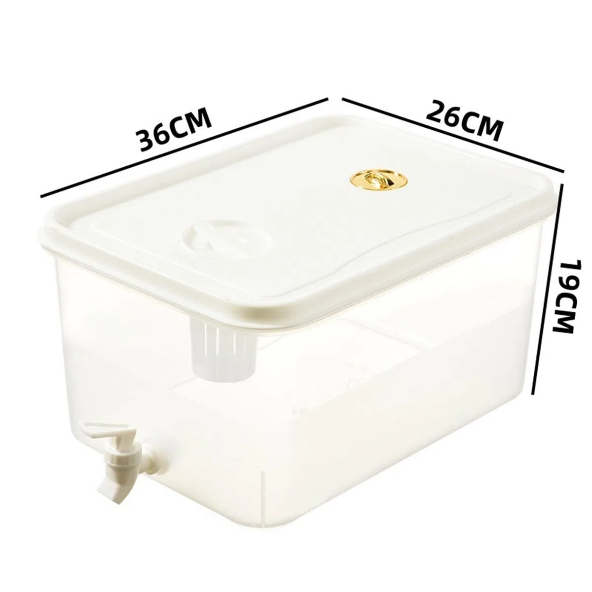 Dispensador de Bebidas Jugo Dispensador De Cerveza De 13 L, Barril De Gran Capacidad For Bebidas Frías Y Jugos con Filtro Recipiente