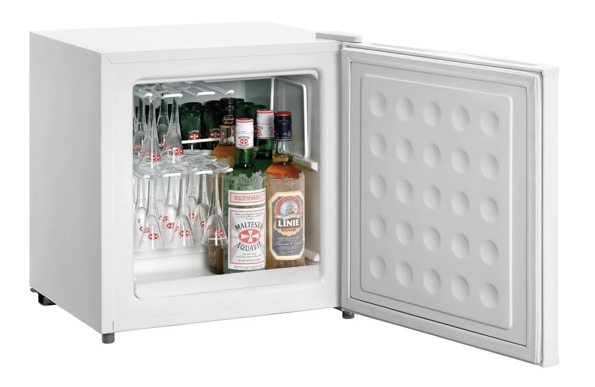 MBH - Mini congelador compacto industrial. Congelador mini para uso profesional. Ideal para enfriar vasos, congelar bebidas e incluso almacenar pequeñas cantidades de alimentos congelados.