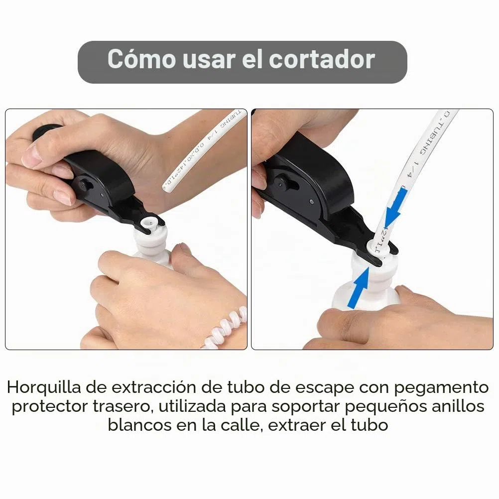 FOCCTS 15 metros manguera de suministro de agua tubo y kit de conectores de refrigerador para refrigerador de estilo europeo doble refrigerador (1/4"pipe)
