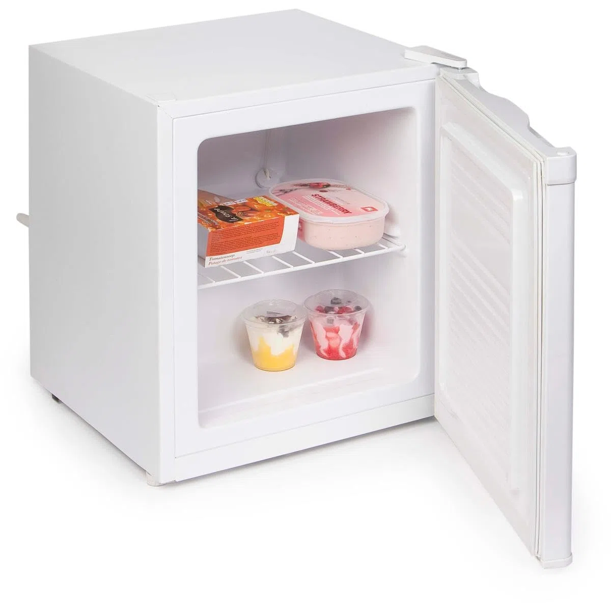 DOMO DO908DV/2 Stand Gefrierschrank, 44cm breit, 33L, weiß