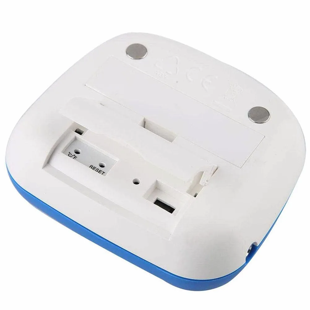 Termómetro para frigorífico y congelador, alarmas de temperatura alta y baja, con indicador LED, termómetro digital de refrigeración con imán