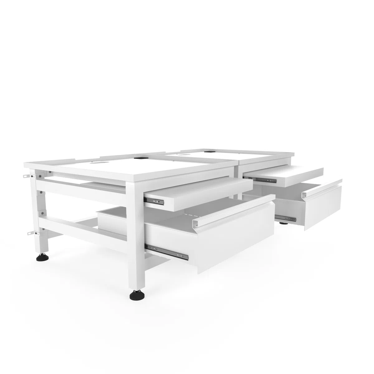 Soporte doble para lavadora con cajón y estante, armario para lavadora, pedestal para lavadora, blanco, universal, 65 x 60,5 cm (largo x ancho), incluye fijaciones de pared