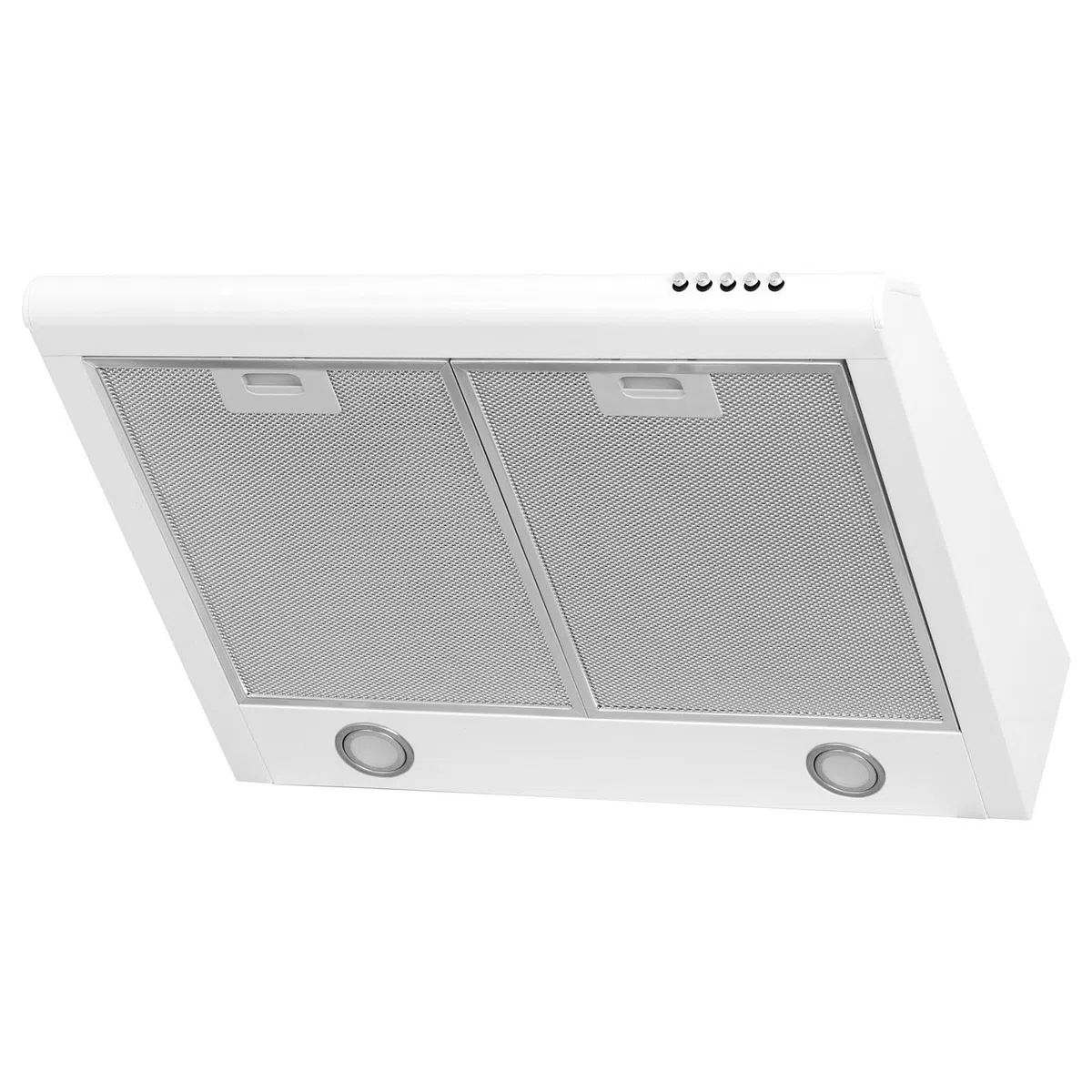4big.fun CH591WH6 - Campana extractora (60 cm de ancho), 3 Niveles de Potencia, color blanco [Clase de eficiencia energética C]