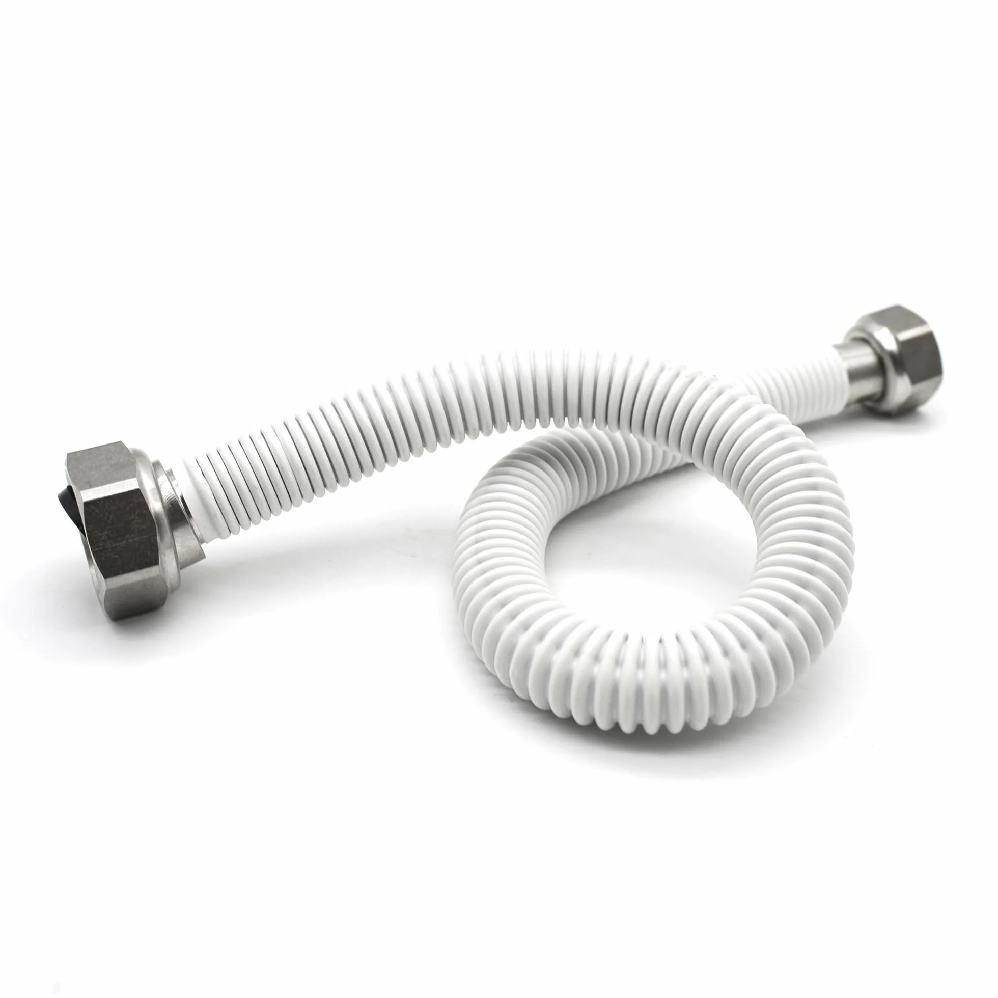 DOJA Barcelona | Latiguillos Extensible Gas | H-H | 1/2-3/4 | 200-340mm | Pack 1 | Latiguillo Gas Natural, Latiguillo de Gas Butano/Propano para Estufa, calentador de Agua