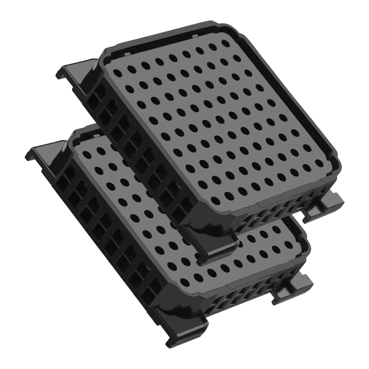 Filtro de carbón activo para frigorífico Liebherr 9096989 9882460 988246000, filtro Fresh Air para refrigeradores 7440021-00 con carbón activo para frigoríficos (negro, 2 unidades)