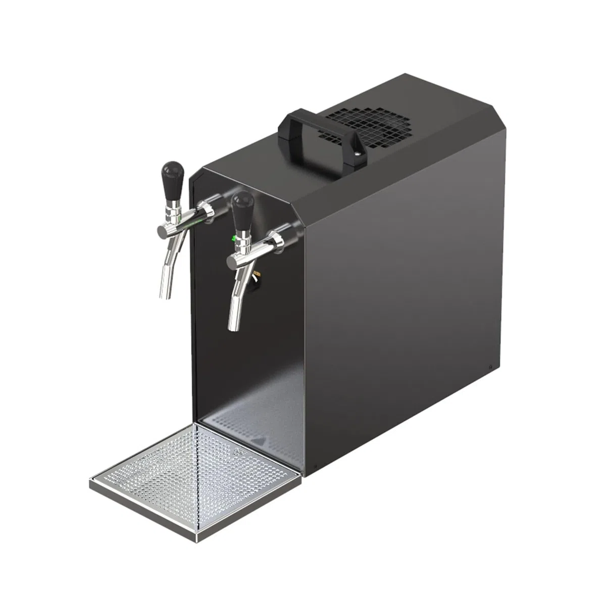 Dispensador de Cerveza Stream 50, Set Completo bajo Mesa, Enfriador seco 2 circuitos hasta 55 l/h, Tipo A, sin keg 2