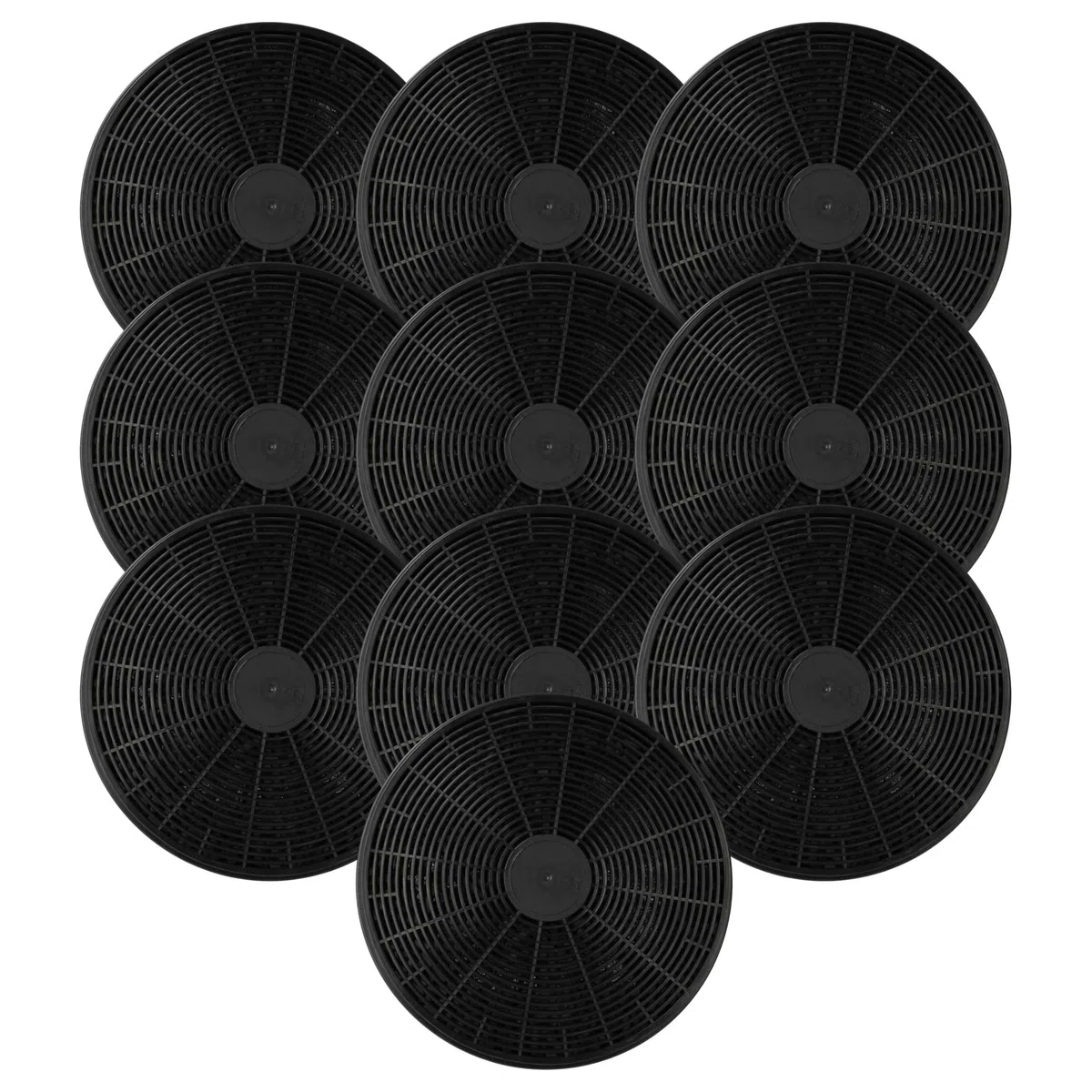 vhbw 10x filtro de carbón activado compatible con Akpo WK-7 P3060