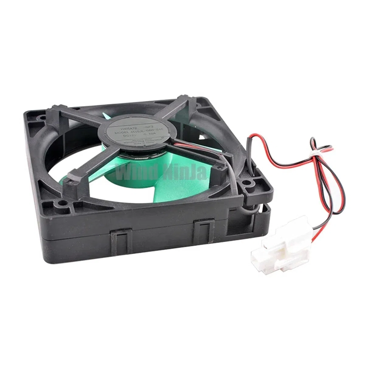 eufeifeiegds 4515JL-04W-S10 GF3 Ventilador de 11,3 cm y 113 mm, 12 V CC, 0,10 A, for motor de refrigerador wefeiegds