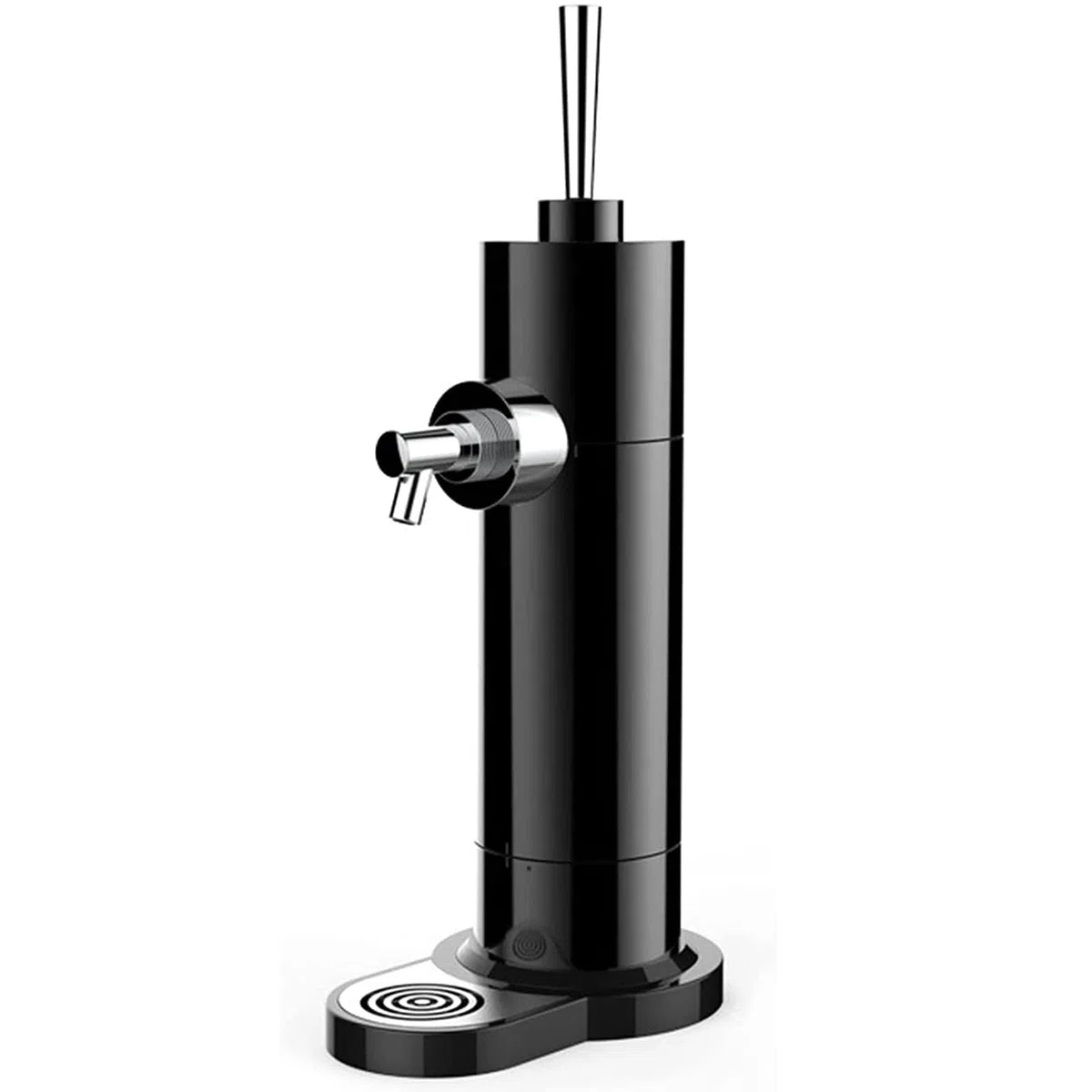 Nitro Dispensador de cerveza convierte cualquier lata a estilo de borrador, perfecto para bares de cerveza y reuniones familiares para los amantes de la cerveza, diseño elegante negro