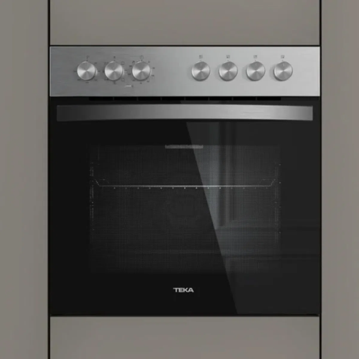 TEKA Horno Multifunción, Acero Inoxidable, Hydroclean, 6 Funciones, 70 l