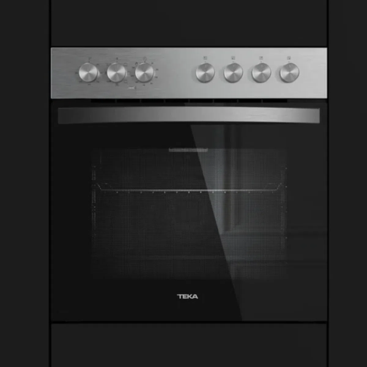 TEKA Horno Multifunción, Acero Inoxidable, Hydroclean, 6 Funciones, 70 l