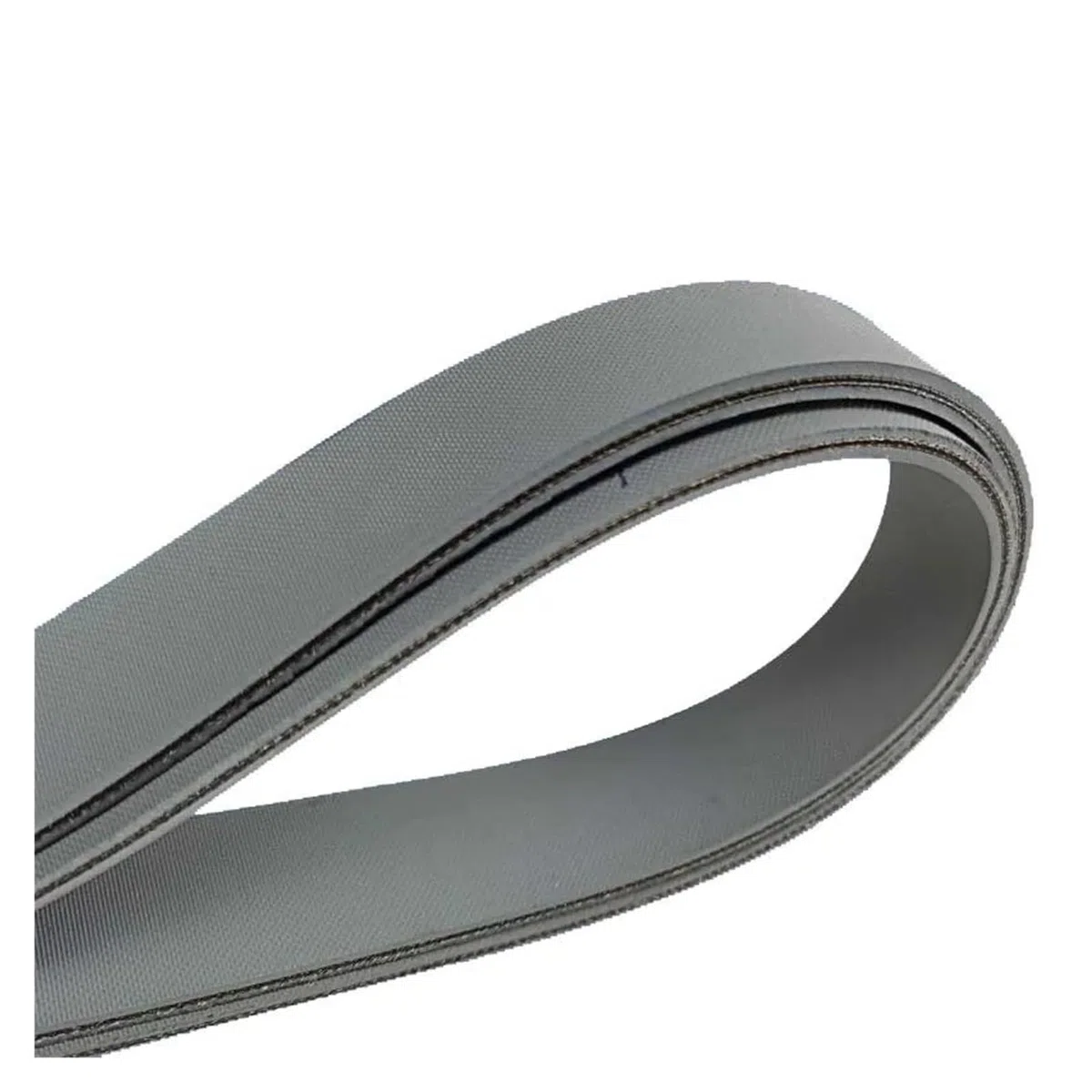 Cinturón Plano Tamaño Múltiple Gris Nylon Kit De Banda De Máquina Textil