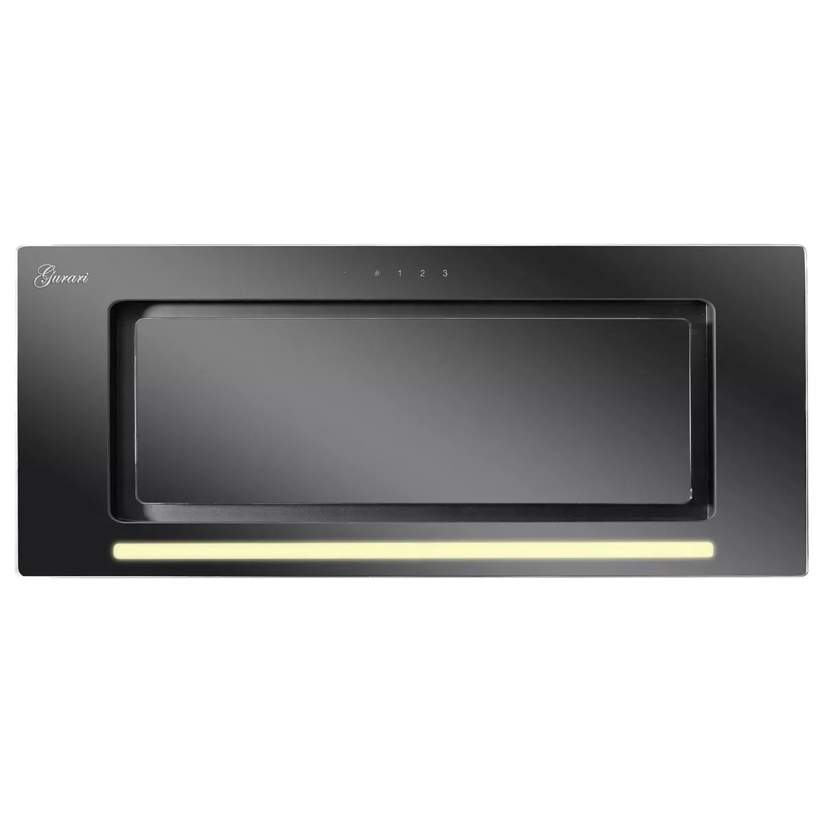 Gurari GCH 217 - Campana integrada 1000 m3/h, 70 cm, extracción, 3 velocidades, iluminación LED, mando a distancia, TouchControl, campana de techo