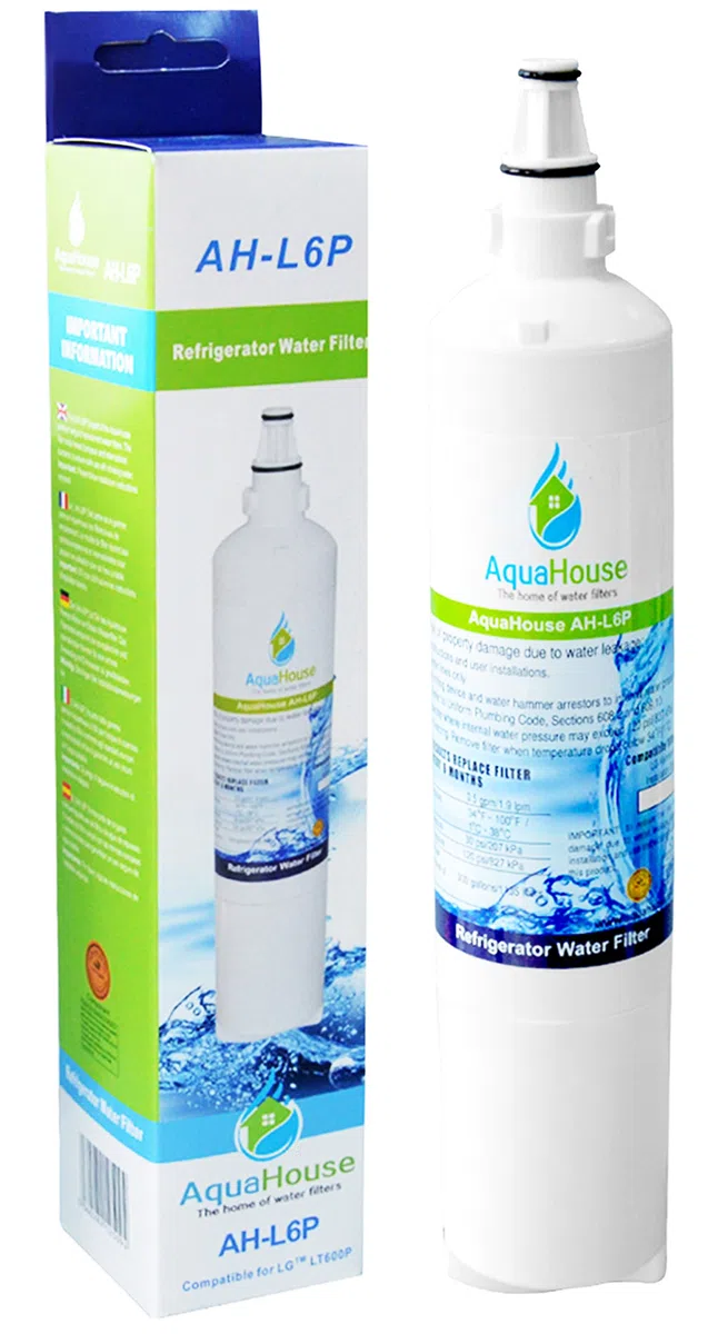 Filtro de agua interno compatible con LG LT600P, 5231JA2006A, 5231JA2006B, 5231JA2005A, 5231JA2005A-S, 5231JA2006F.