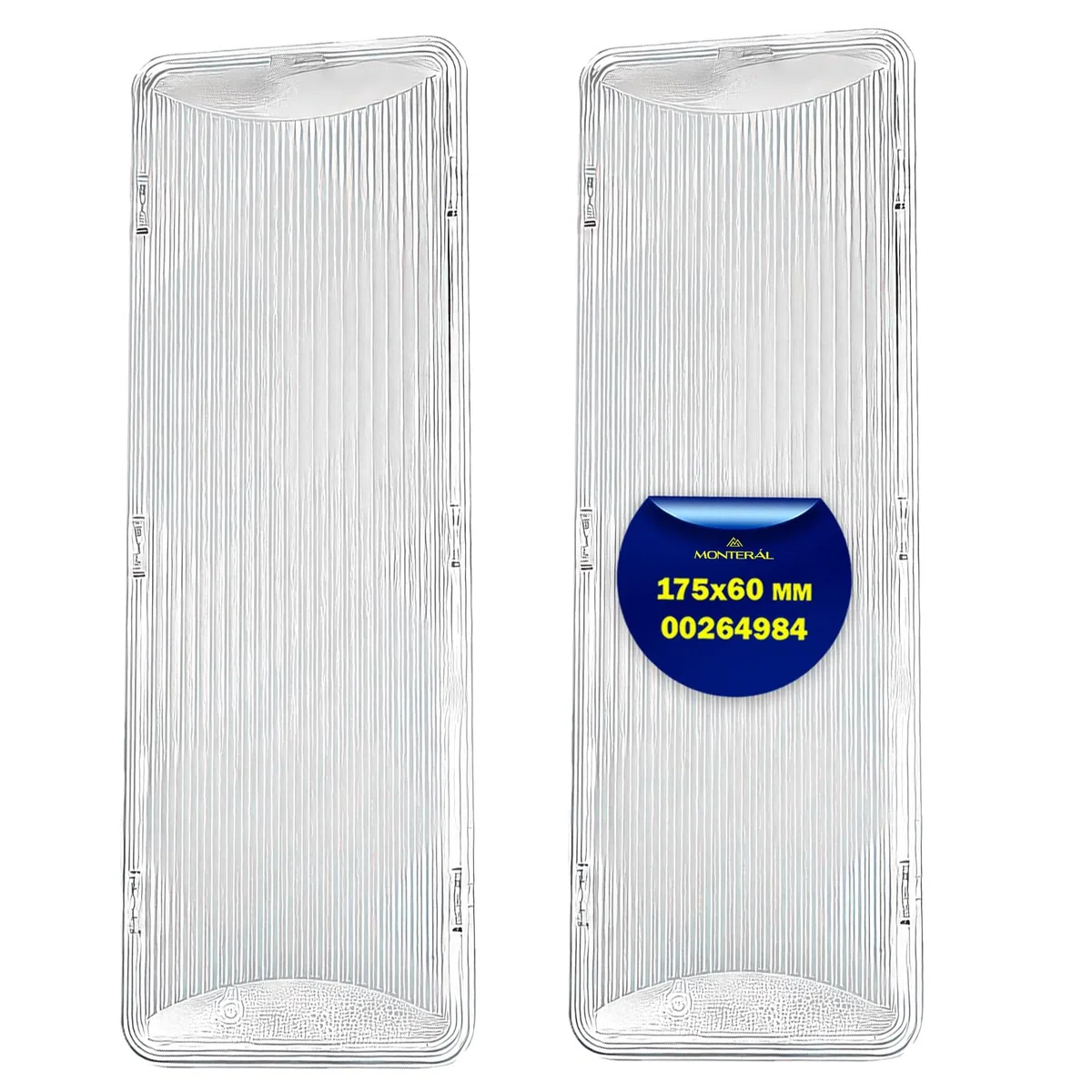 2 Piezas Deflector Luz para Campana Extractora con Código Original 00264984 264984 para Bosch para Siemens - MONTERAL