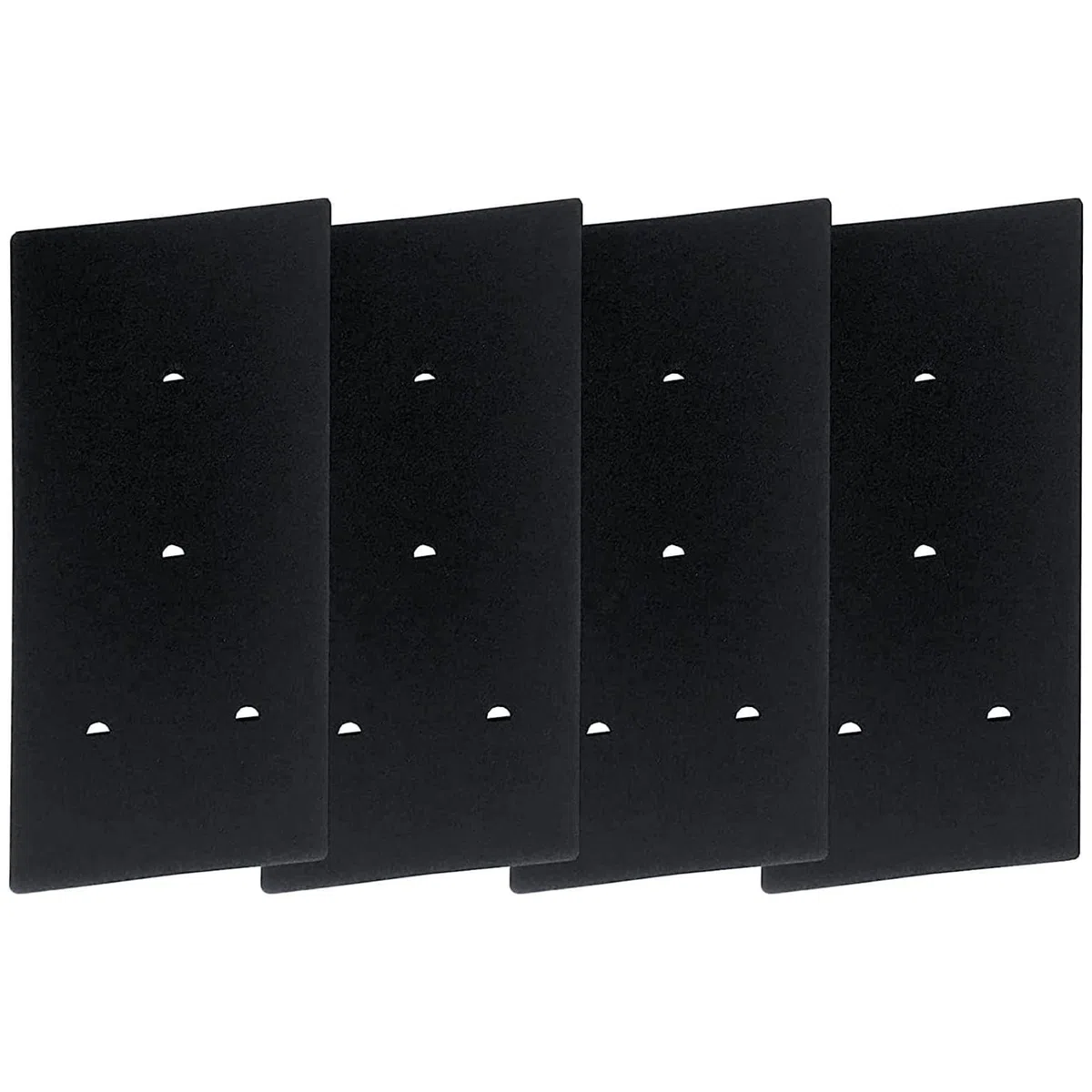 Juego de 4 filtros para secador de bomba de calor Bauknecht Privileg Whirlpool HX 481010716911, fino, grueso, 230 x 115 x 14 mm, filtro de esponja, alfombrilla de filtro, 100% Made in Germany