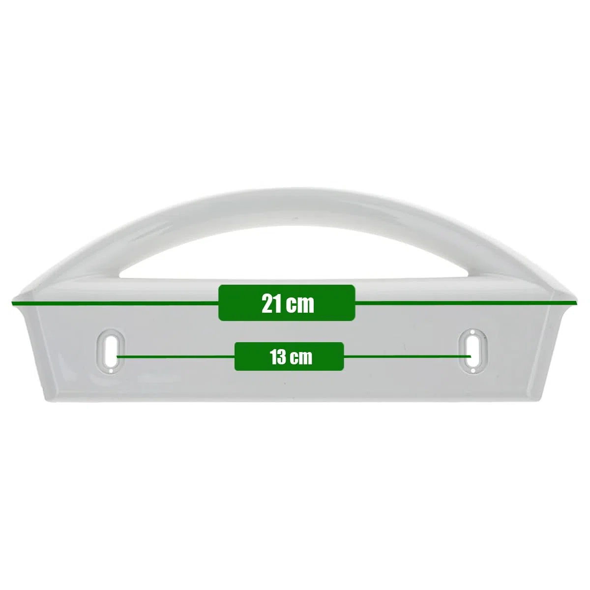 E ELECTROTODO REPUESTOS Y PEQUEÑO ELECTRODOMESTICO Tirador compatible con frigorífico Zanussi, Corberó, Elux, blanco 2236286056