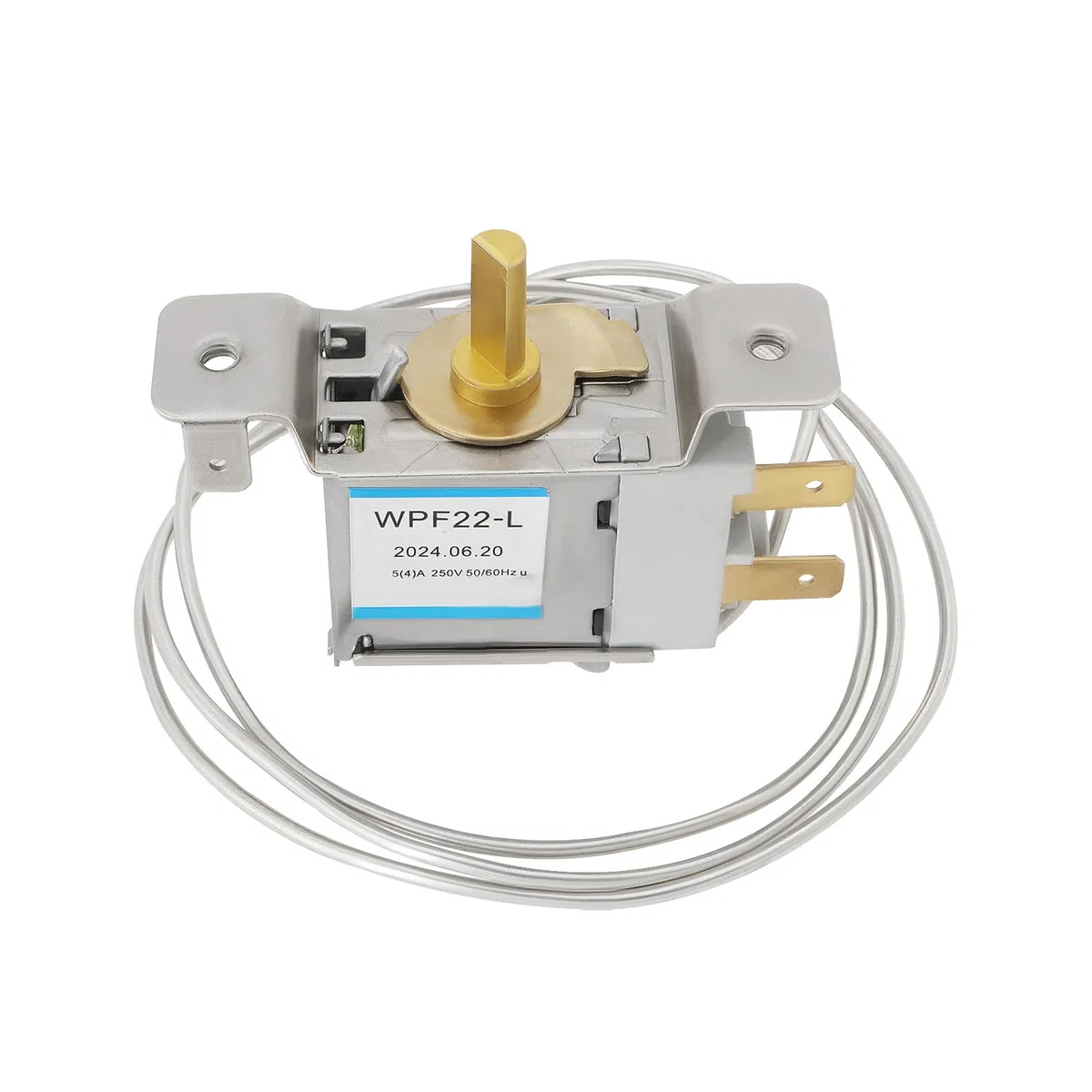 1x Termostato de Refrigerador Y Congelador Controlador de Temperatura Fría 220 V-250 V Terminales de 2 Pines Termostato de Refrigerador Y Congelador para Modelo WPF22 WPF22-L