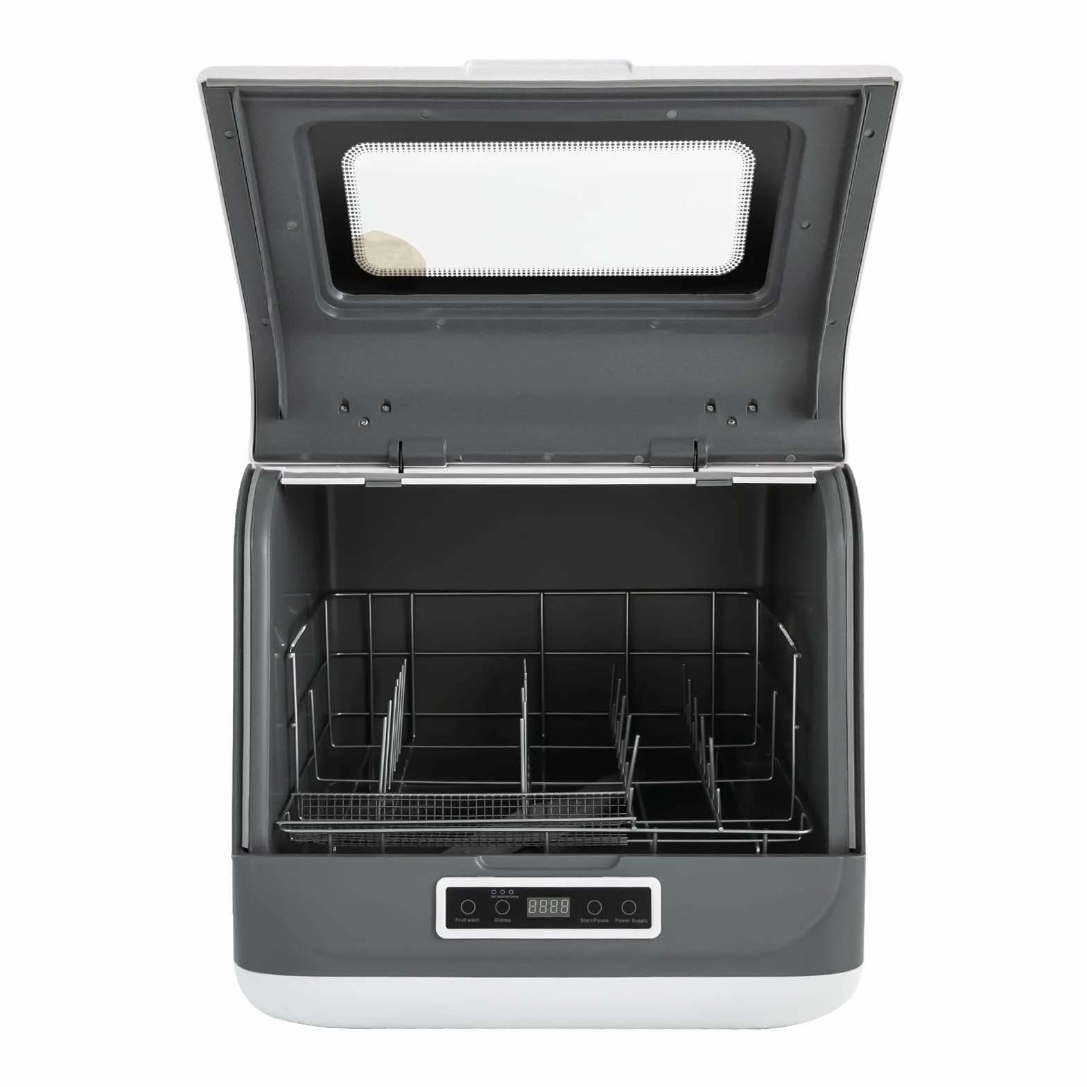 Lavavajillas de mesa Blanco Independiente 800W Mini Lavavajillas Compacto 3