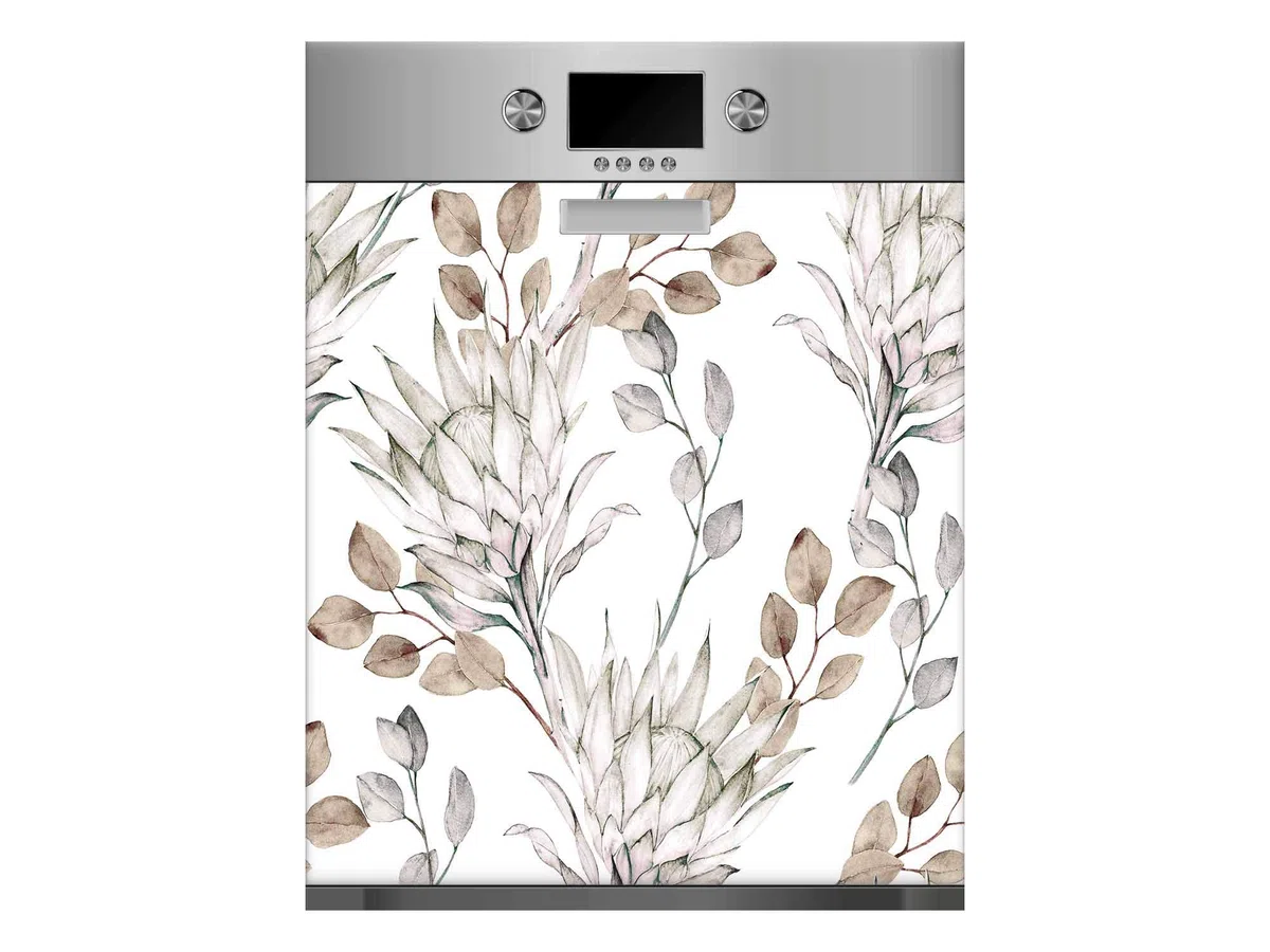 Vinilo para Lavavajillas Ramas Secas | Varias Medidas 75x85cm | Adhesivo Resistente y de Fácil Aplicación | Pegatina Adhesiva Decorativa de Diseño Profesional