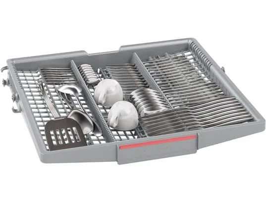Bosch SMS6ZCI11F, Serie 6, Lavavajillas 60 cm, Posición libre, Acero pulido antihuellas