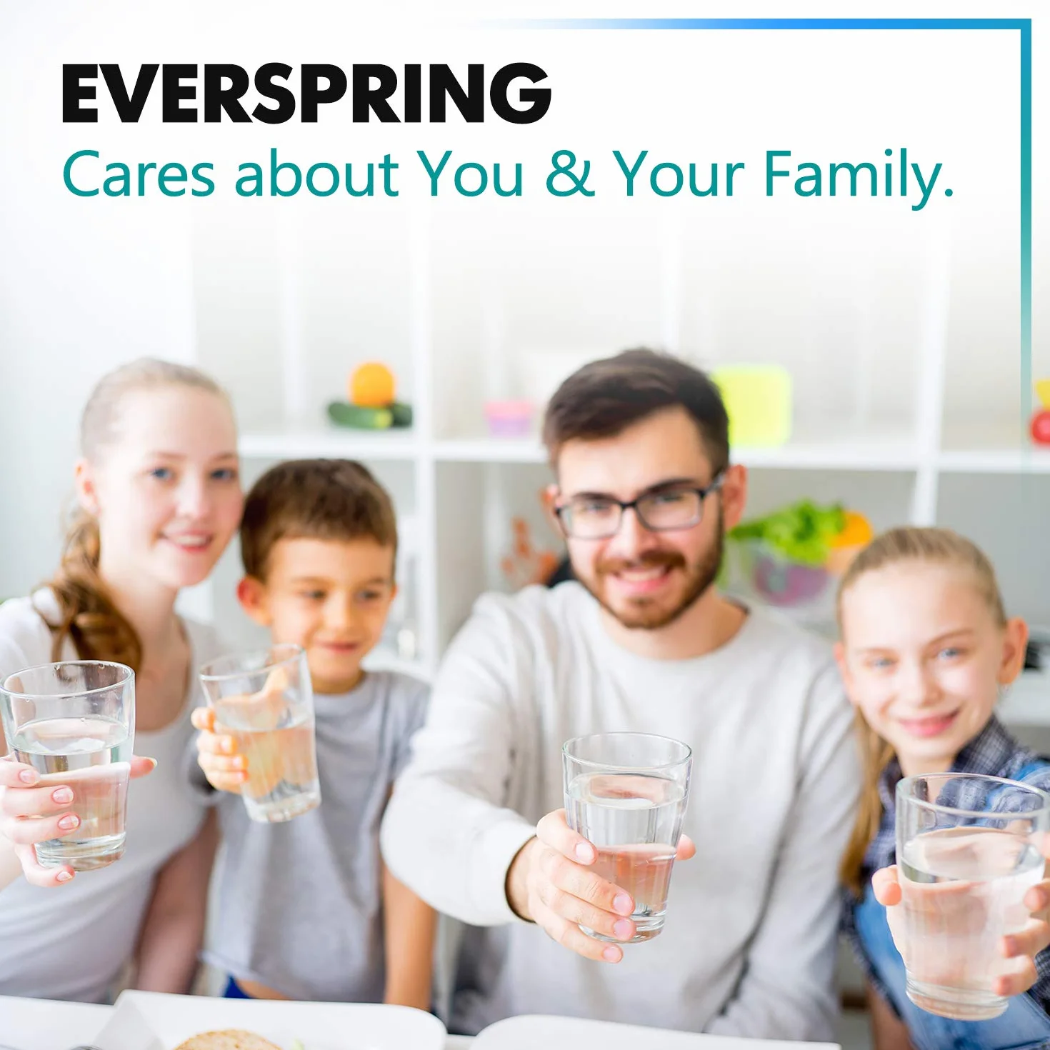 EVERSPRING Filtro de Agua para refrigerador Reemplazo para Samsung DA29-00003F, DA29-00003G, Aqua Pure Plus Hafin, DA29-00003B, DA29-00003A, DA97-06317A,RFC1100A Paquete de 2 (con factura)
