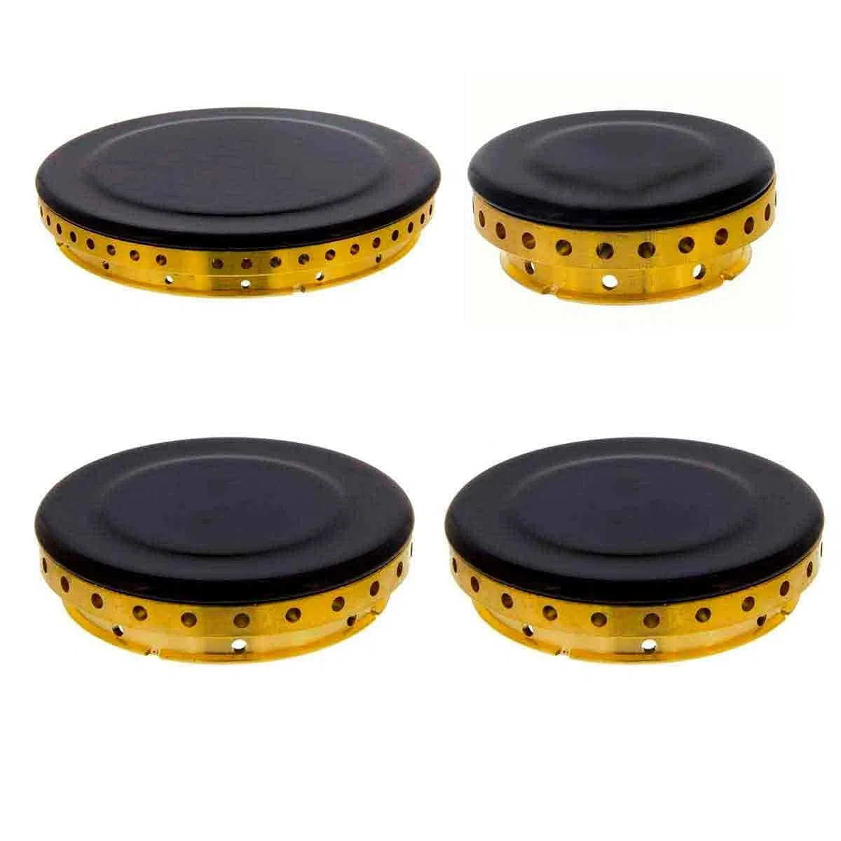Recamania KIT 4 Quemadores de gas para TEKA, para BALAY, para FAGOR (Tapeta + Aro) | 4 unidades