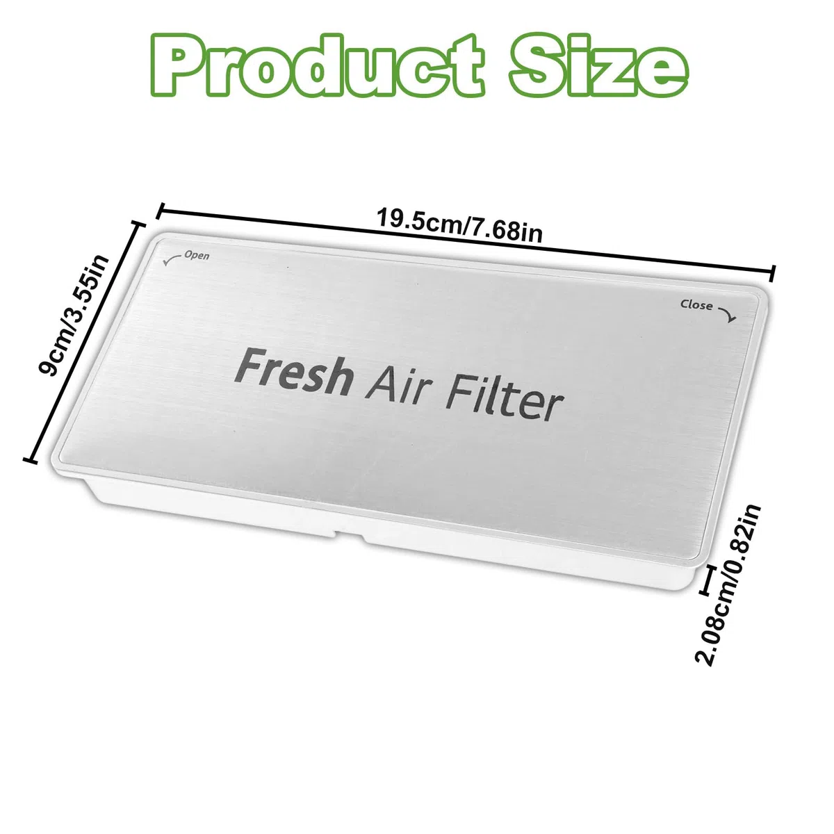 ADQ75493301 Cubierta Filtro de Aire Refrigerador para LG, Reemplazo Cubierta Filtro de Aire Fresco Compatible con LG Refrigeradores LRMVS3006S LRMDS3006S LRMVC2306S LRMDC2306D