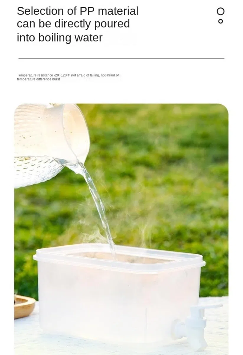 Dispensador de Bebidas Jugo Dispensador De Cerveza De 13 L, Barril De Gran Capacidad For Bebidas Frías Y Jugos con Filtro Recipiente