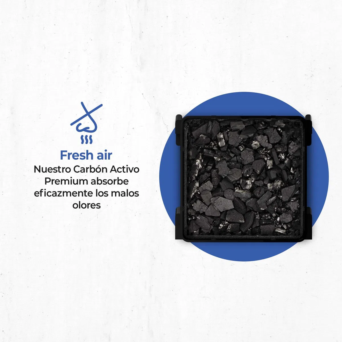 Filtro de Carbón Activado Adecuado para Frigoríficos Liebherr 9096989 9882460 988246000 | Filtro de Repuesto para 7440021-00 con Carbón Activo para Filtro de Frigorífico Fresh Air