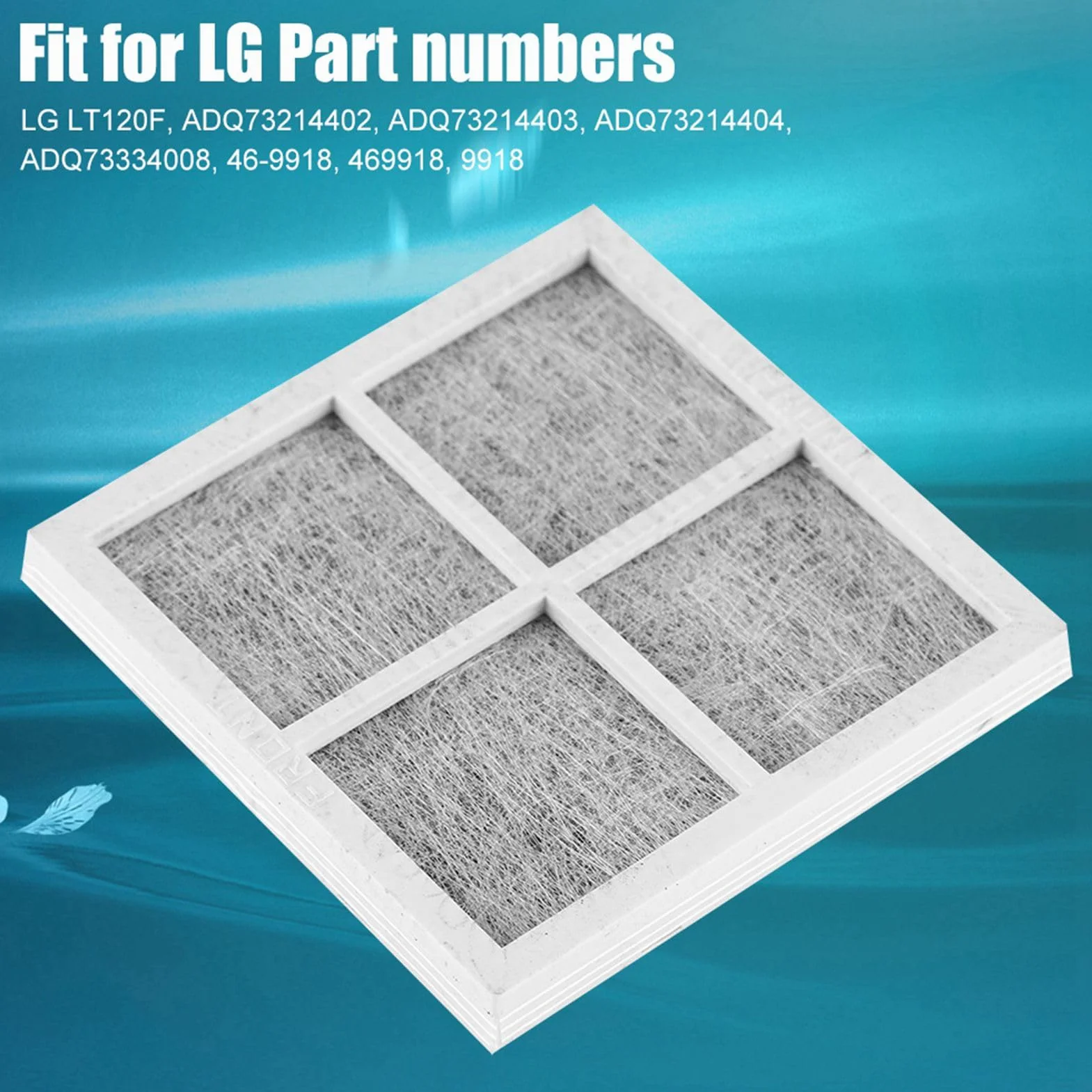 Dioche 3 juegos de filtros de aire de reemplazo para refrigeradores lt120f elite 469918