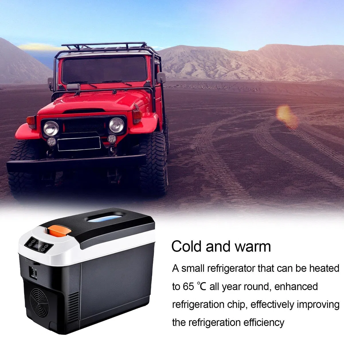 Congelador portátil para coche, 12 V, mini- , de almacenamiento para