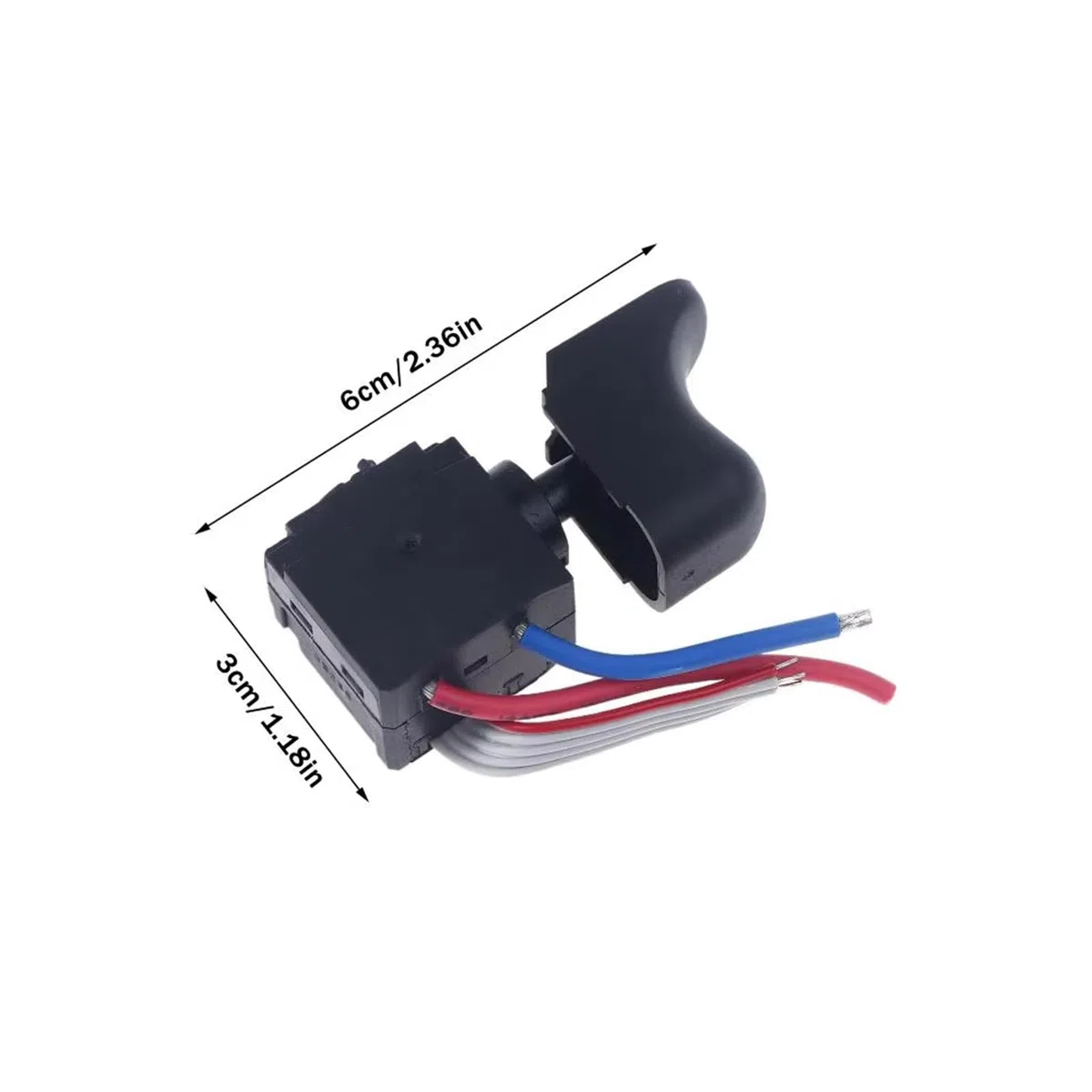 Interruptores de duraderos Cambio de Potencia de Taladro para 2551 2553 2554 2555 2504 2503 2867 2804 2722 0120 Taladros eléctricos Cambio de Herramienta eléctrica Compatible