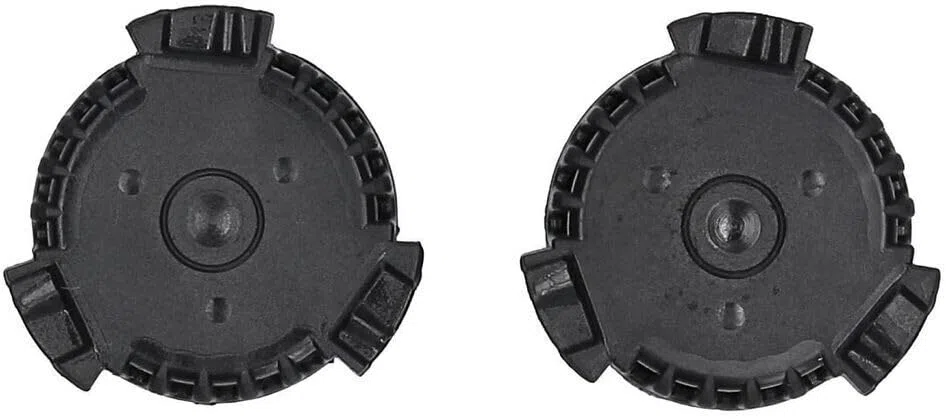 FRESH AIR 9096342-10806820 - Juego de 2 filtros de carbón activado redondos de 45 mm de diámetro, para frigorífico, congelador y gabinete con aire acondicionado