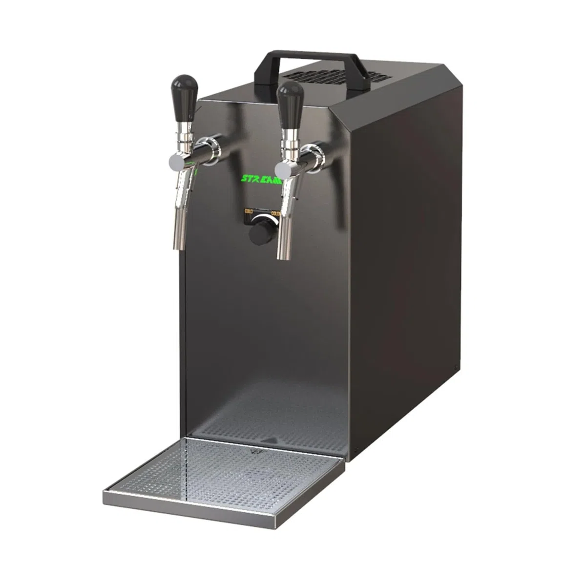Dispensador de Cerveza Stream 50, Set Completo bajo Mesa, Enfriador seco 2 circuitos hasta 55 l/h, Tipo A, sin keg 2