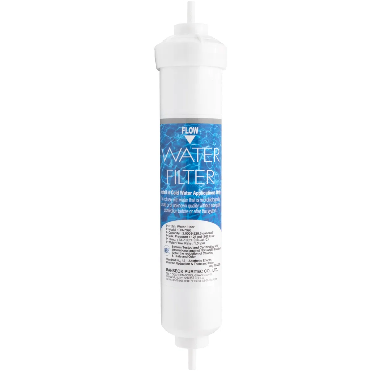 WATER FILTER, EXTERNAL, DAEWOO DD-7098 DD-7098 By DAEWOO