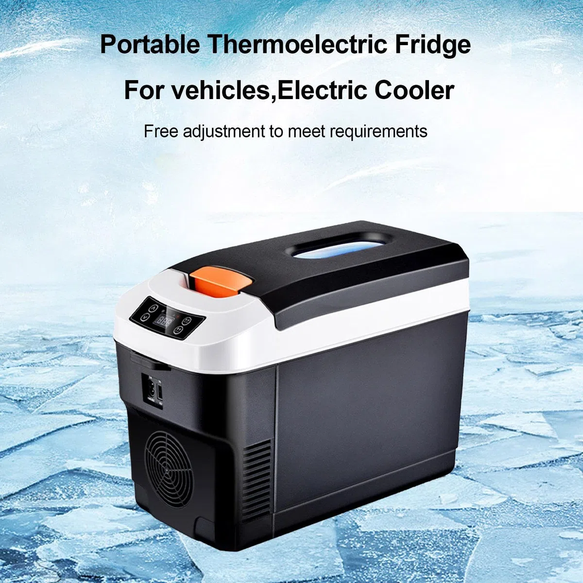 Congelador portátil para coche, 12 V, mini- , de almacenamiento para