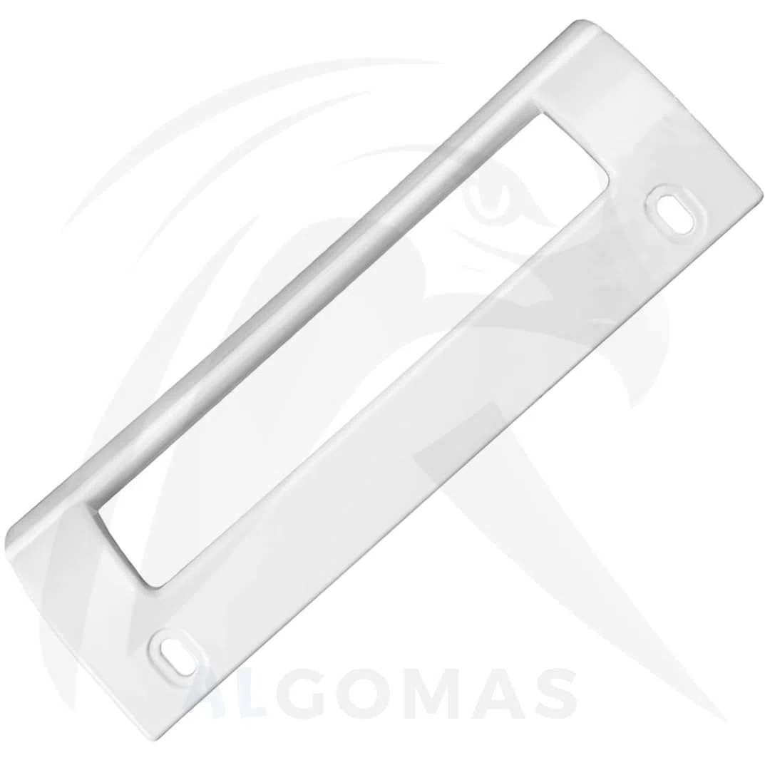 ALGOMAS® 2 Tiradores de frigorífico adaptable a Balay, Bosch. LG, Lynx, Crolls | Distancia entre tornillos 16cm | 93613 | 00093613