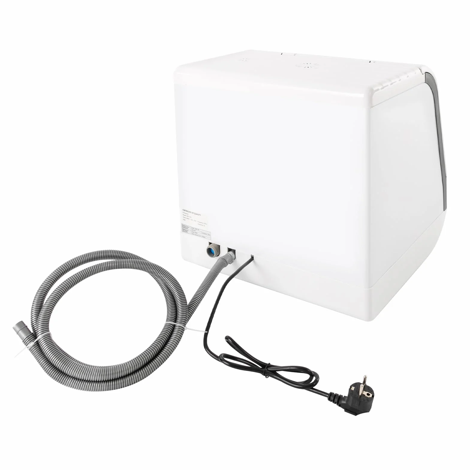 Mini lavavajillas con control táctil y depósito de agua de 5 l